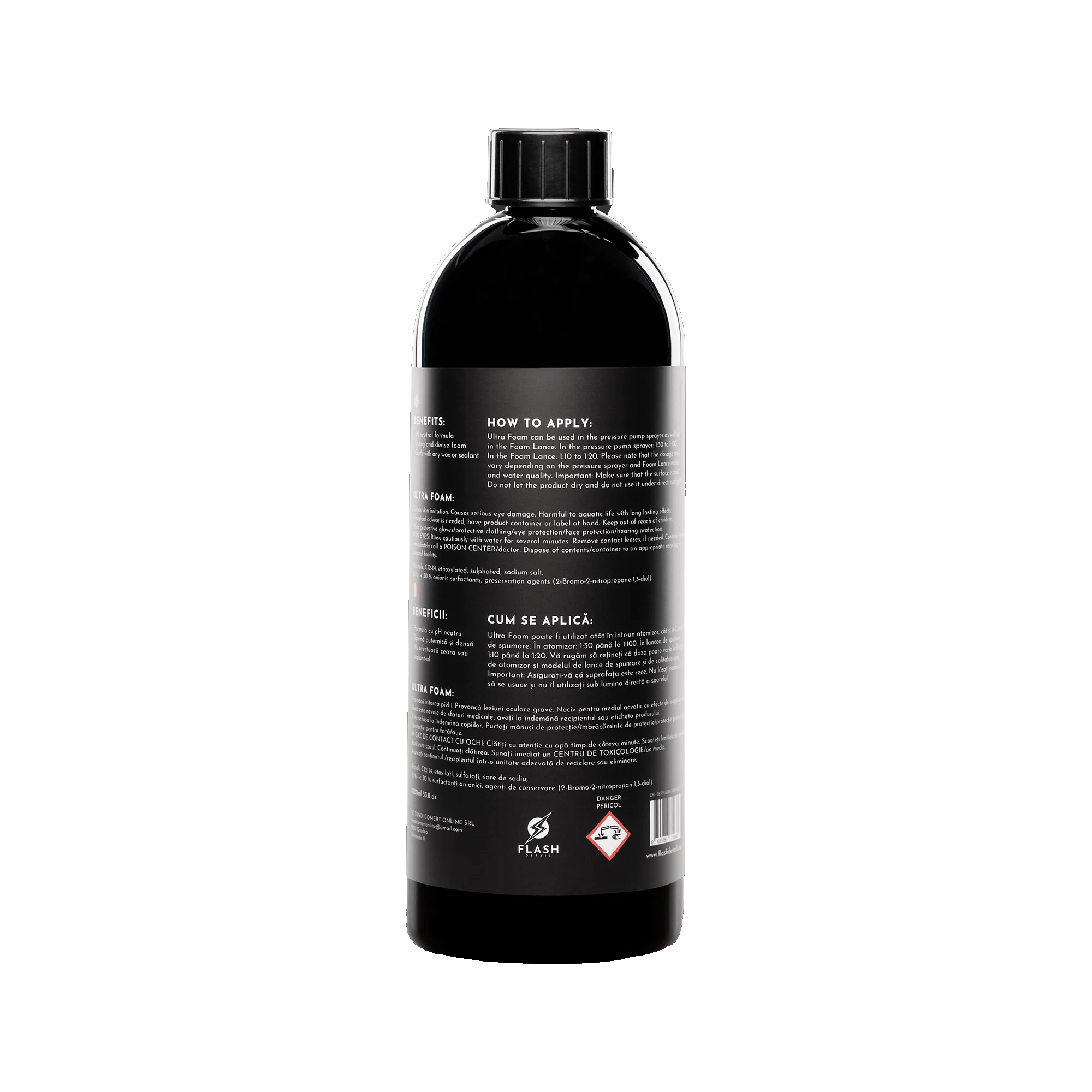 ULTRA FOAM 1000ml - PRELAVAGGIO CON SCHIUMA ATTIVA - Image 2
